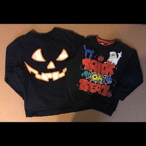 Boy’s Size 4 Halloween L/S Shirt & Sweatshirt Lot